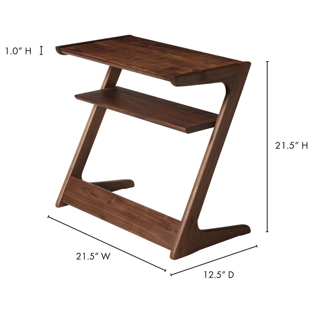 Moe&#39;s Home Collection Sakai Accent Table in Brown, , large