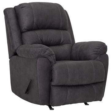 Moore Furniture Barstow Rocker Recliner in Scottsdale Charcoal, , large
