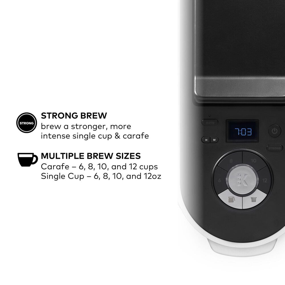 Keurig K-Duo Plus Single Serve and Carafe Coffee Maker in Black, , large