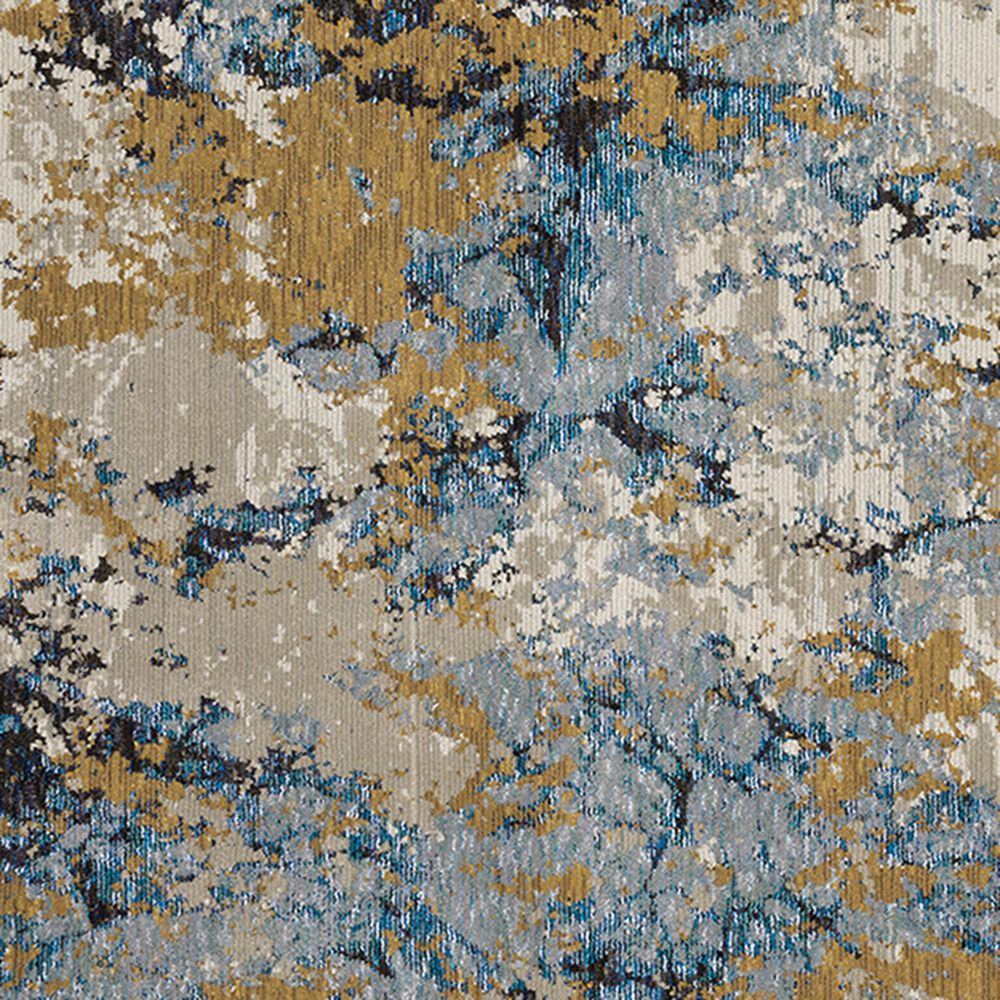 Oriental Weavers Evolution Ouray 980A 3&#39;3&quot; x 5&#39;2&quot; Blue Area Rug, , large