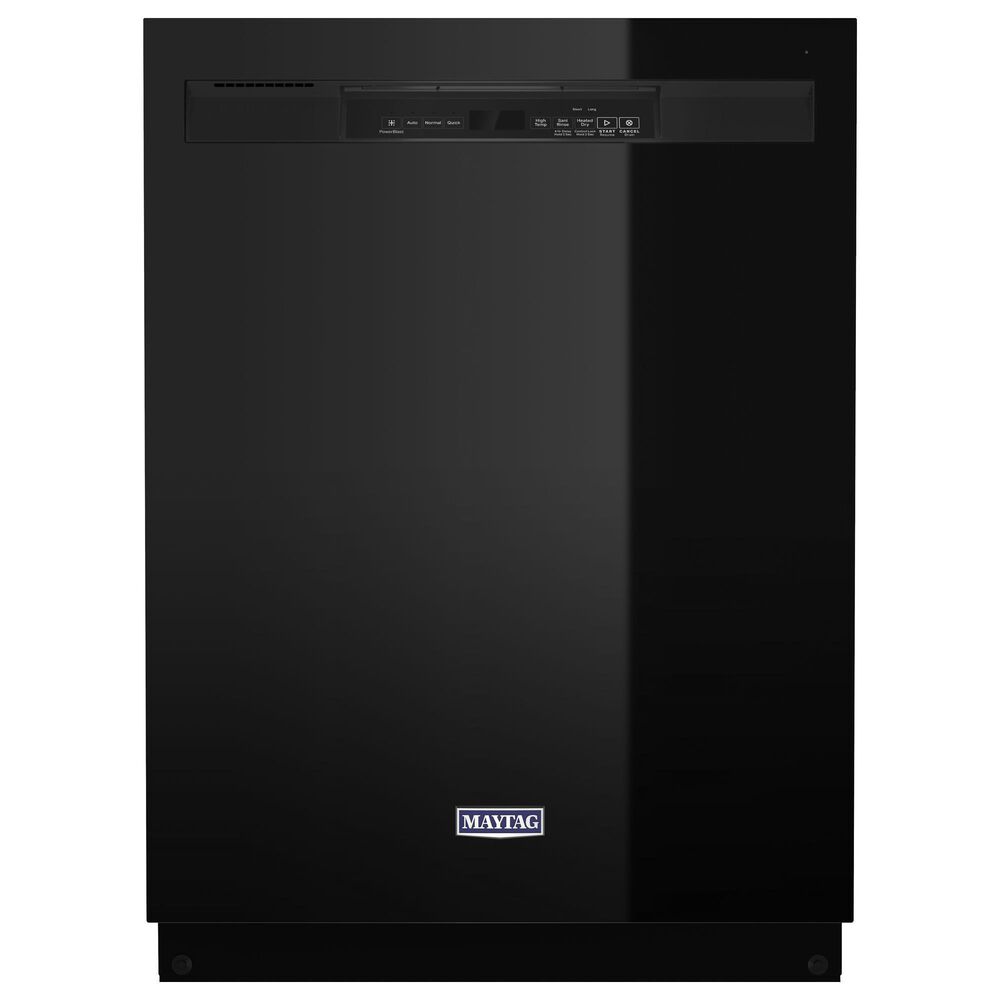Maytag 24" Built-In Pocket Handle Dishwasher with 50 Decibel in Black, , large