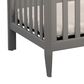 Delta Parker Mini Convertible Baby Crib with Mattress in Gray, , large