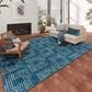 Dalyn Rug Company Delano 8" x 10" Navy Indoor/Outdoor Area Rug, , large