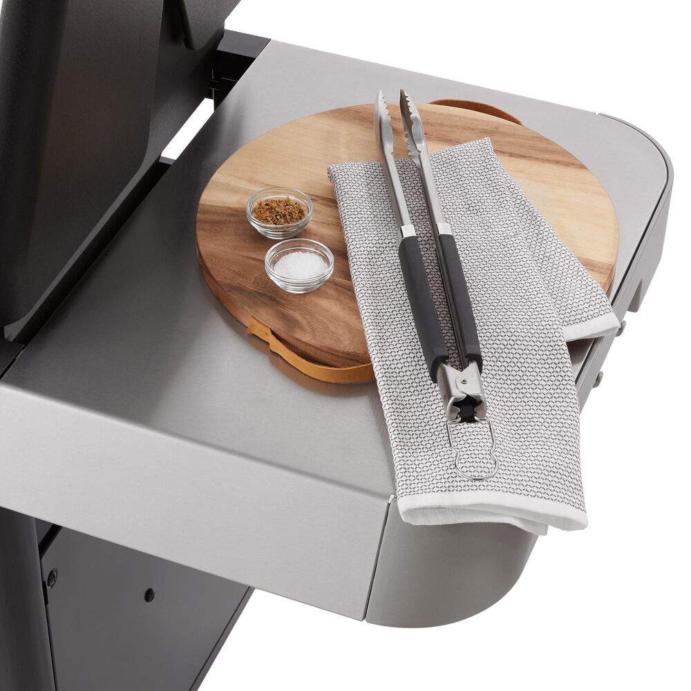 Weber Genesis S-435 Liquid Propane Gas Grill in Stainless Steel, , large