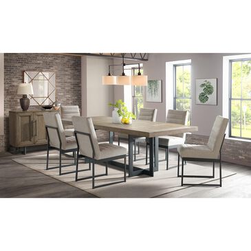 Hawthorne Furniture Eden Metal Frame and Upholstered Side Chair Back in Dune, , large