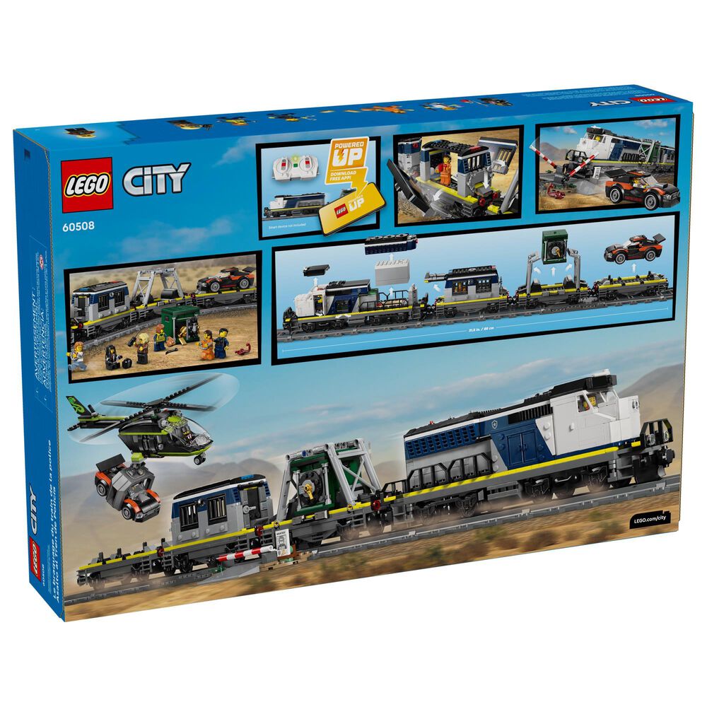 LEGO City Police Train Heist Building Set, , large