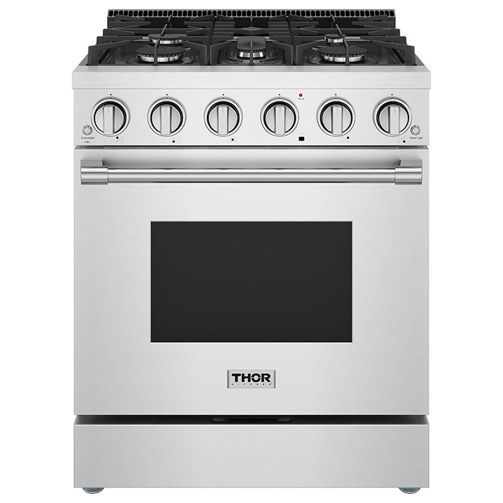 Thor Kitchen S Series 30" Professional Gas Range in Stainless Steel, , large