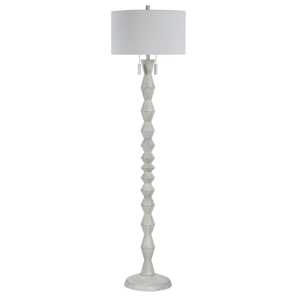 Renwil Sorriso Floor Lamp in White, , large