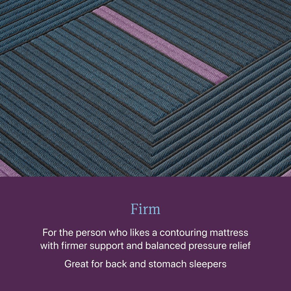 Beautyrest World Class Level Three Hybrid Firm Queen Mattress, , large