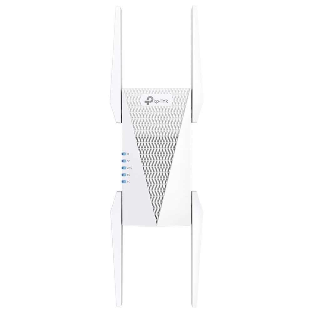 TP Link Mesh Wi-Fi 6E Range Extender in White, , large