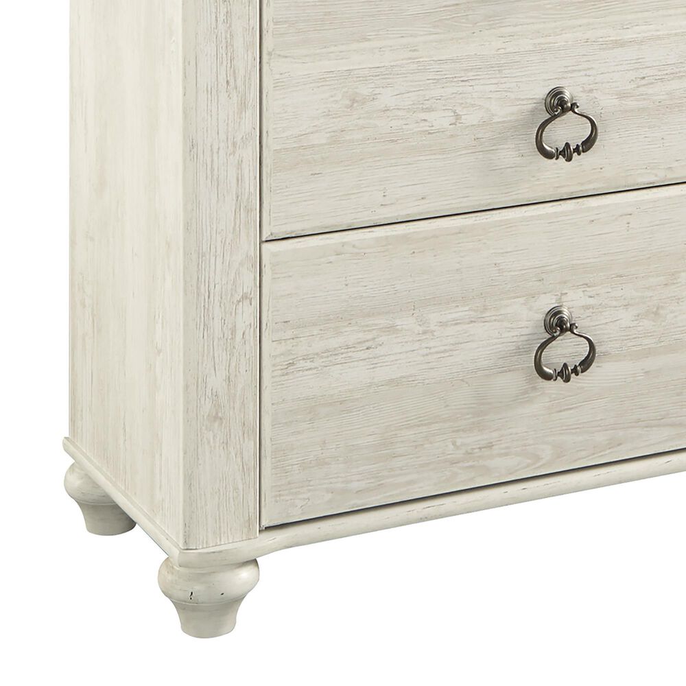 Signature Design by Ashley Willowton 3-Piece Queen Bedroom Set in Whitewash, , large