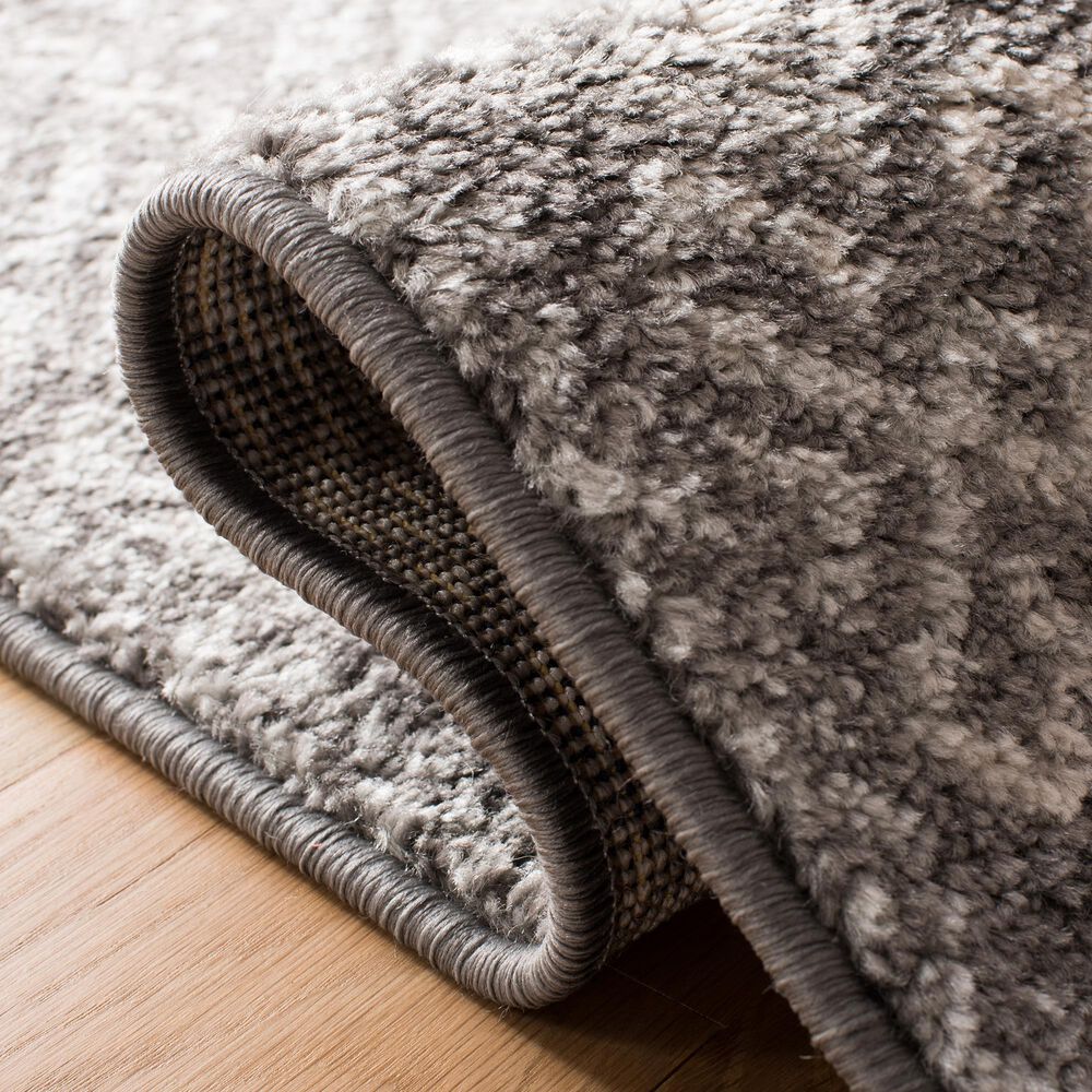 Safavieh Tulum 2&#39; x 8&#39; Dark Grey and Ivory Runner, , large