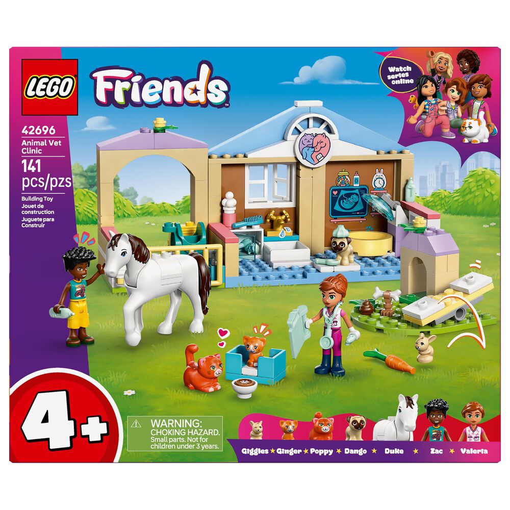 LEGO Friends Animal Vet Clinic Building Set, , large