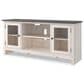 Ashley Dorrinson 60" TV Stand in Gray and Antique White, , large