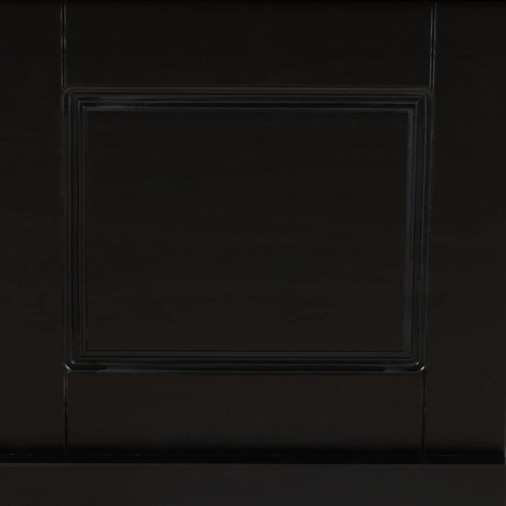 Linon Home Decor Tobin Backless Nook in Black, , large