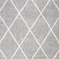 Safavieh Parma Shag PMA515G 8" x 10" Grey and Cream Area Rug, , large