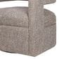 Waltham Lexy Swivel Accent Chair in Chocolate, , large