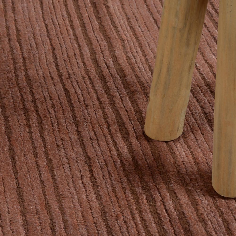 RIZZY Luxe Burnt Sienna 8'6" x 11'6" Area Rug, , large