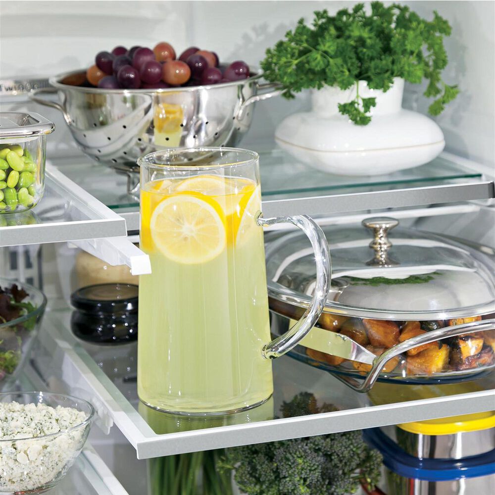 GE Appliances 25.6 Cu. Ft. Capacity 3-Door French Door Refrigerator in White, , large