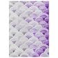 Dalyn Rug Company Seabreeze Geometric 5" x 7"6" Violet Area Rug, , large