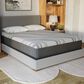 Hearth and Haven Diamond Pro Gel Hybrid Medium King Mattress, , large