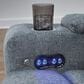 Ashley Forest Lake Power Reclining Sofa in Steel, , large