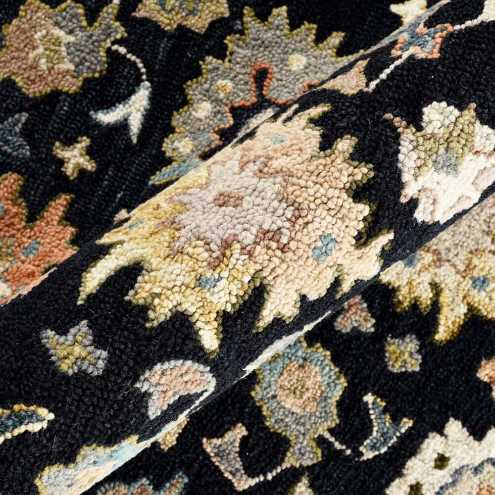 Amer Rugs Jackson JAC-2 Black 9' x 13' Area Rug, , large