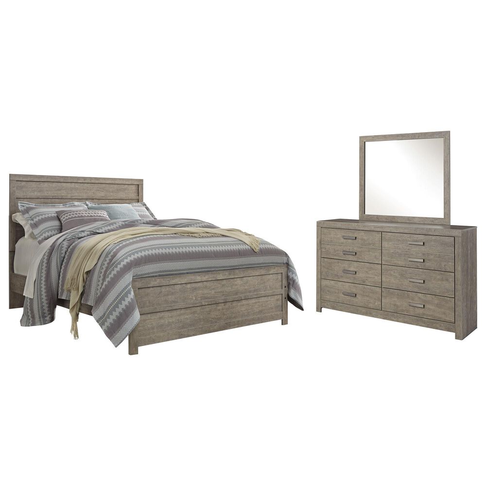 Ashley Culverbach 3 Piece Queen Bedroom Set in Driftwood Gray, , large