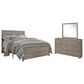 Ashley Culverbach 3 Piece Queen Bedroom Set in Driftwood Gray, , large