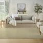 Nourison Courtyard Ivory and Green 6" x 9" Indoor/Outdoor Area Rug, , large