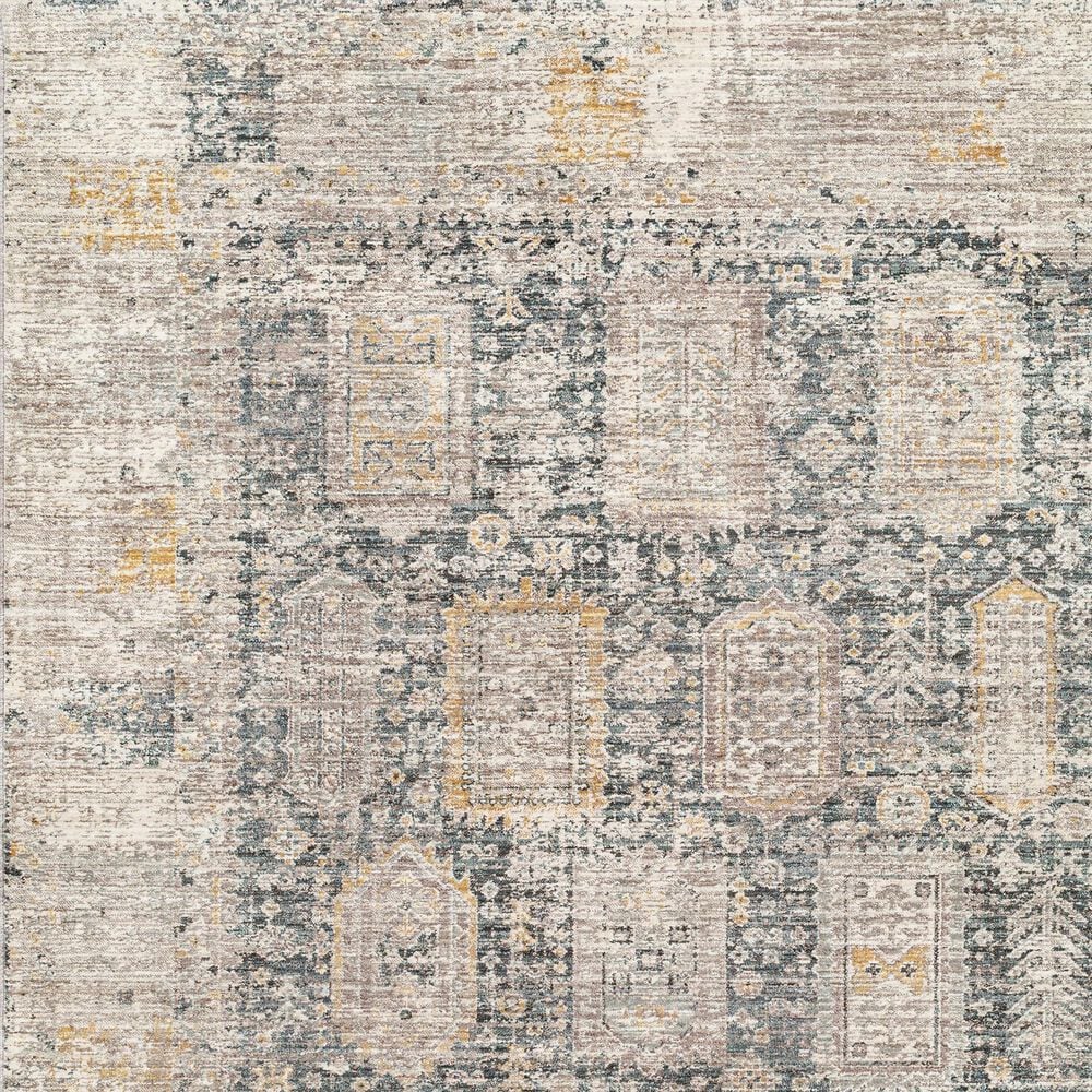 Surya Carlisle CSI2319 2&#39;11&quot; x 10&#39; Dark Brown, Medium Gray, Off-White, Olive and Dark Blue Runner, , large