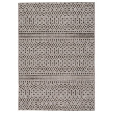 Signature Design by Ashley Dubot 5"3" x 7"7" Tan, Brown and White Indoor/Outdoor Area Rug, , large