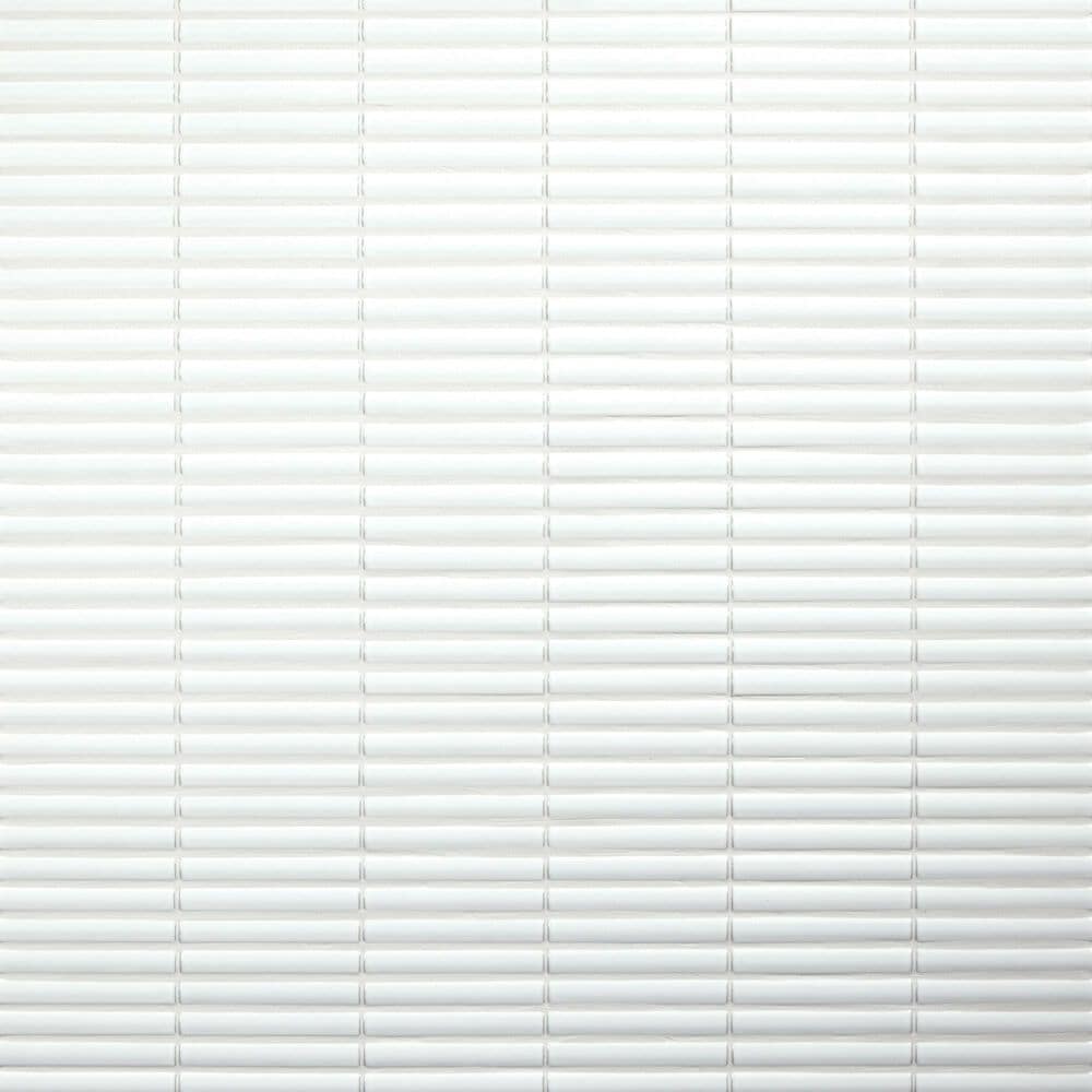 Dal-Tile Artefino Vintage Fossil 2" x 6" Fish Scale on 12" x 13" Porcelain Mosaic Sheet, , large