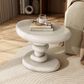 Furniture of America Rene Glossy End Table in Cream, , large