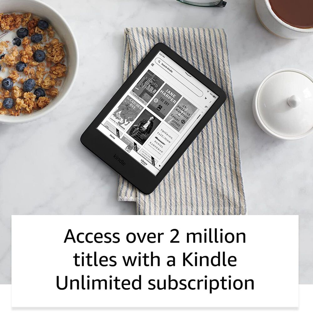 Amazon Kindle EReader (2022 Release) 6" Display 16 GB in Black Shop NFM
