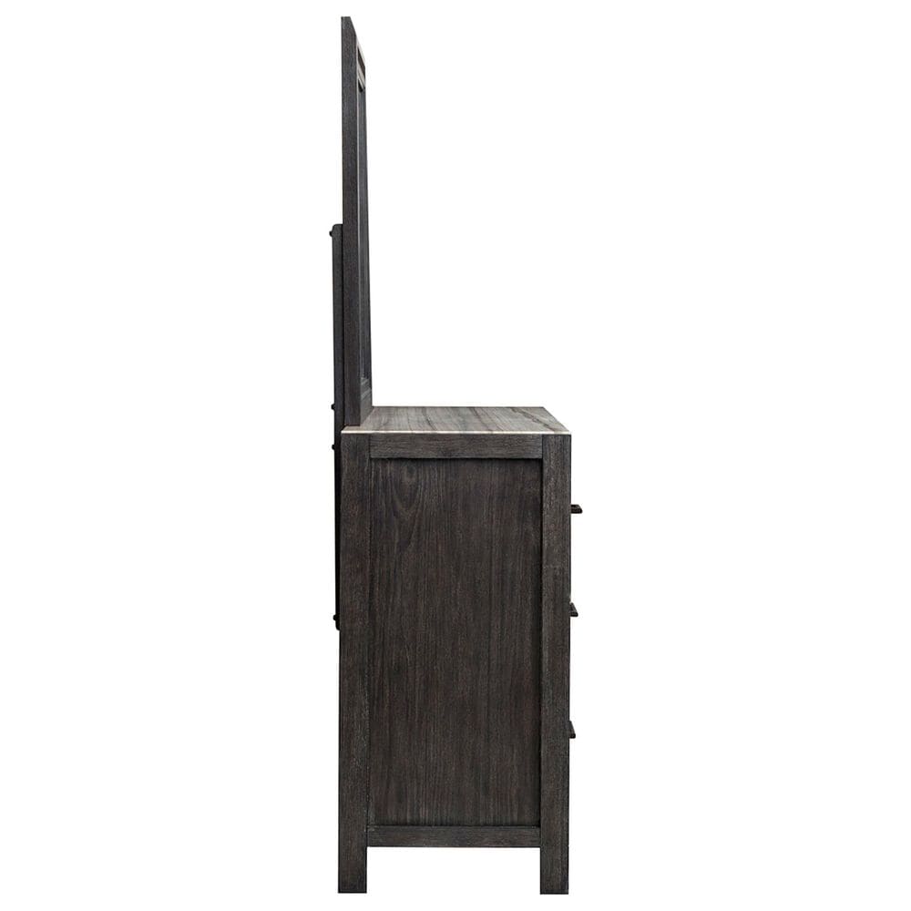 Nicolette Home Plum Creek 6 Drawer Dresser in Ravenwood Black, , large