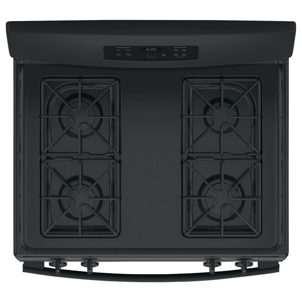 GE Appliances 4.8 Cu. Ft. Freestanding Gas Range in Black, , large
