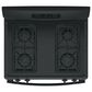 GE Appliances 4.8 Cu. Ft. Freestanding Gas Range in Black, , large