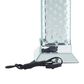 Maple and Jade Glam Table Lamp with Square Shade in Silver, , large