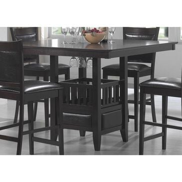 Pacific Landing Jaden Counter Height Table in Rich Cappuccino - Table Only, , large