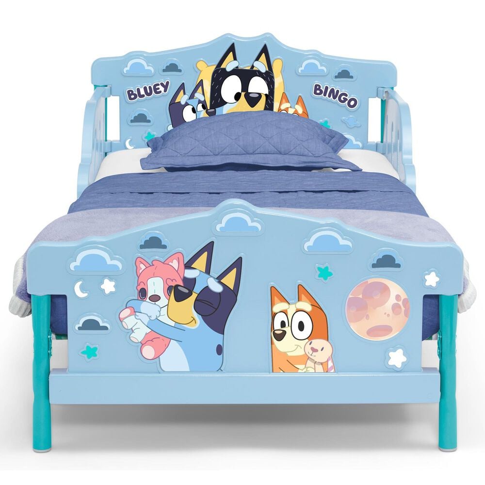Delta Bluey Toddler Bed in Blue, , large