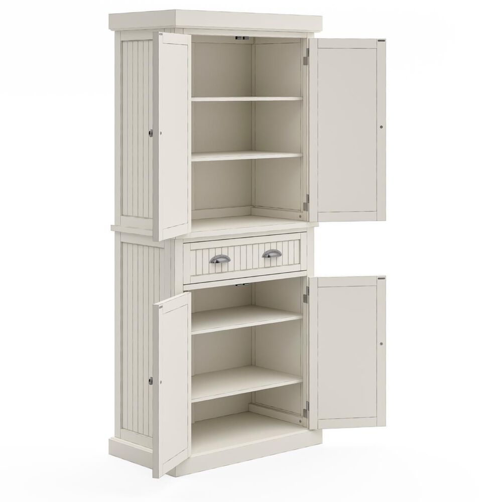 Homestyles Nantucket Pantry in Off-White, , large