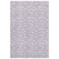 Dalyn Rug Company Soft Essentials Floral Lavender 3" x 5" Indoor/Outdoor Area Rug, , large