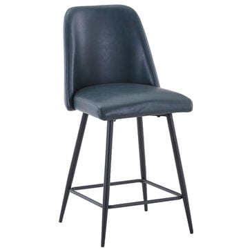 Waltham Urban Archive Maddox Counter Stool in Blueberry, , large