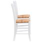 Linon Home Decor Carmelo Side Chair in White (Set of 2), , large