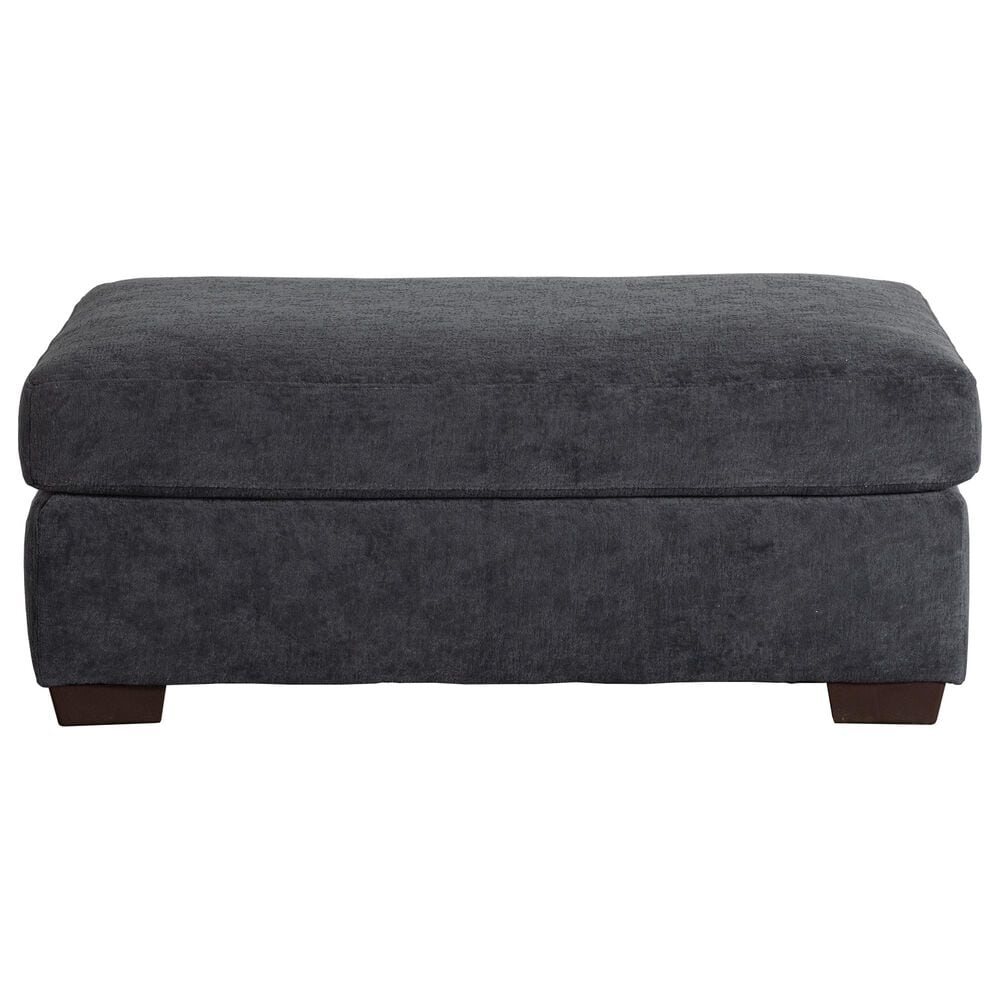 Peak Living Ottoman in Patagonia Gunmetal, , large