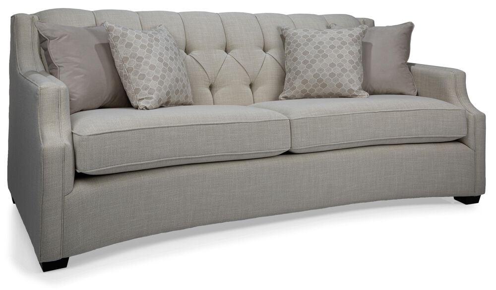 Decor-Rest Furniture Stationary Sofa in Effie Ivory, , large