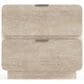 Bernhardt Antibes 2-Drawer Nightstand in Roz with USB Ports and AC Adapter, , large