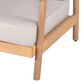 Hearth and Haven Outdoor Club Chair with Water-Resistant Cushion in Beige, , large