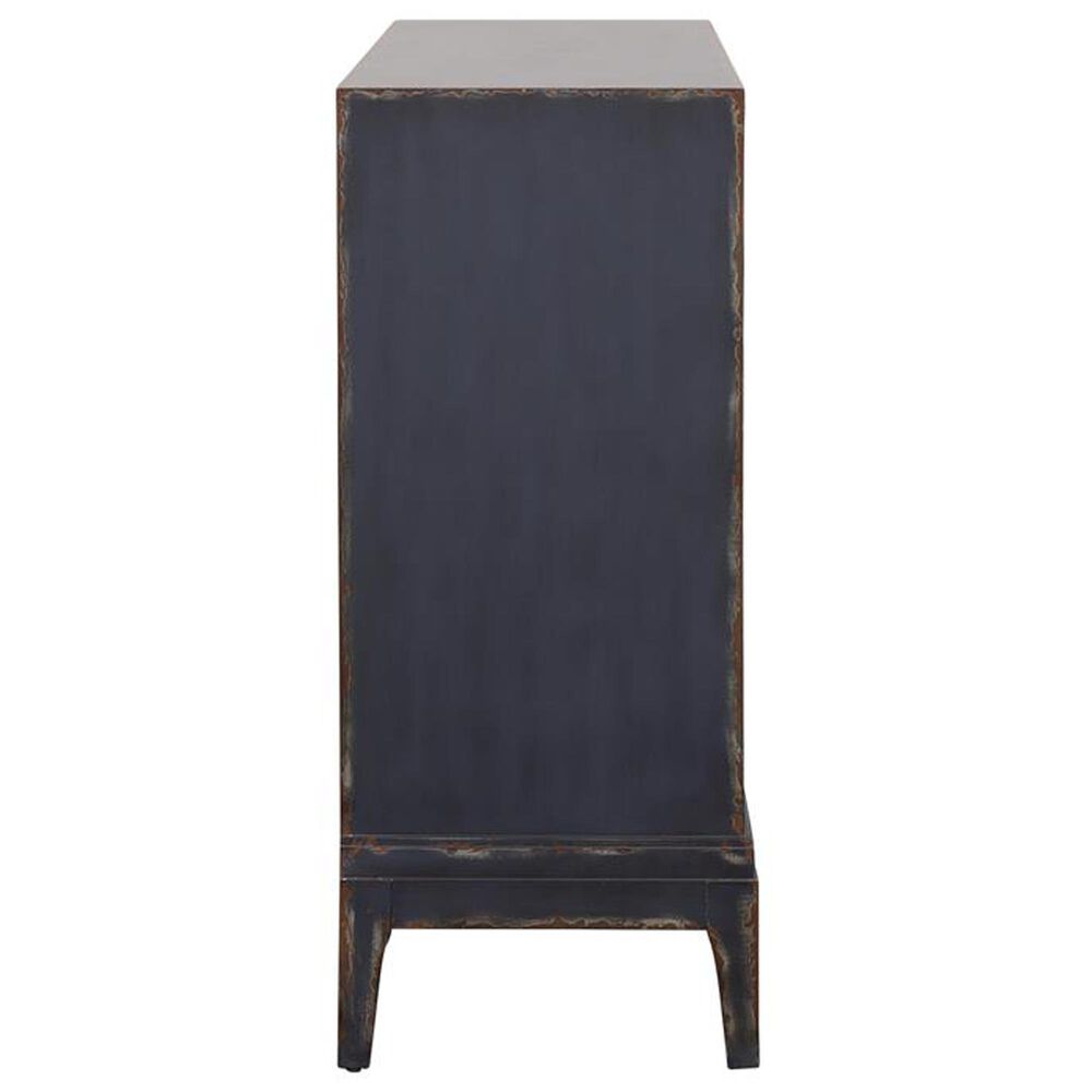 Linon Home Decor 2-Door Bar Cabinet in Black, , large